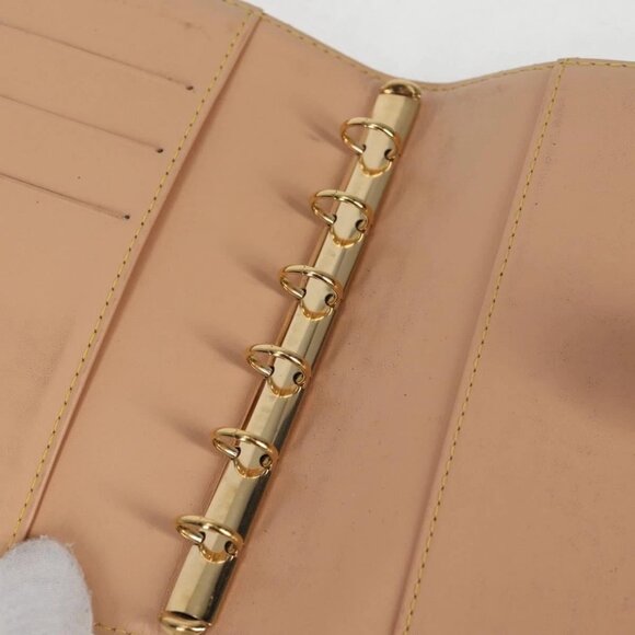 LOUIS VUITTON Multicolor Agenda PM Day Planner Cover White R21074 Auth 134196 - Picture 9 of 16